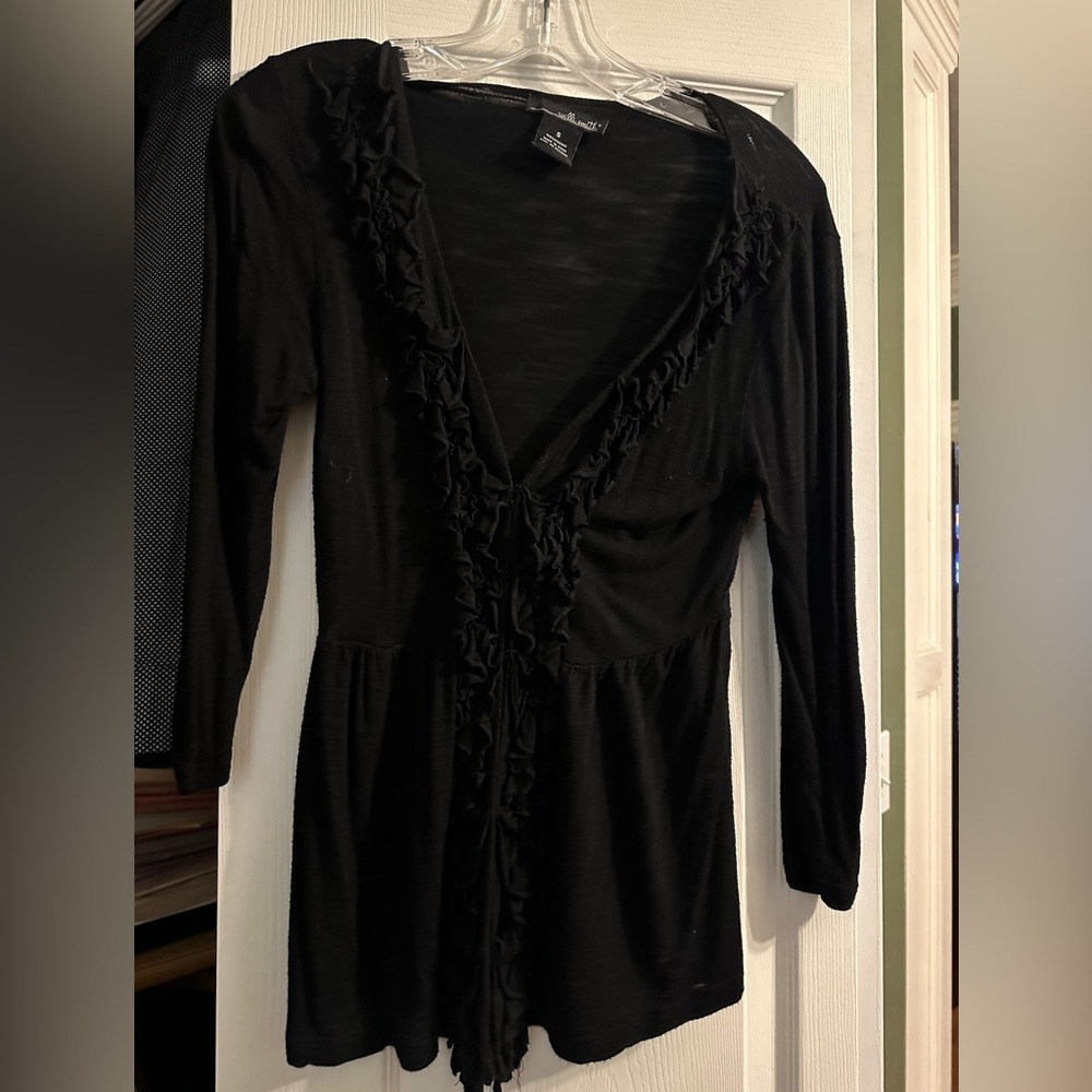 Beautiful Willi Smith Black Cardigan